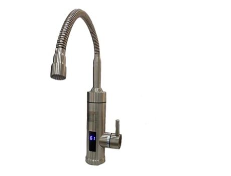 Esquentador Instantâneo com Torneira Flexível TAVALAX Aço Inoxidável