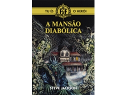 Livro A Mansão Diabólica de Steve Jackson (Português)