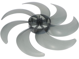 Hélices Universais Para Ventilador De 30 Cm Com 7 Lâminas De Plástico Duráveis.