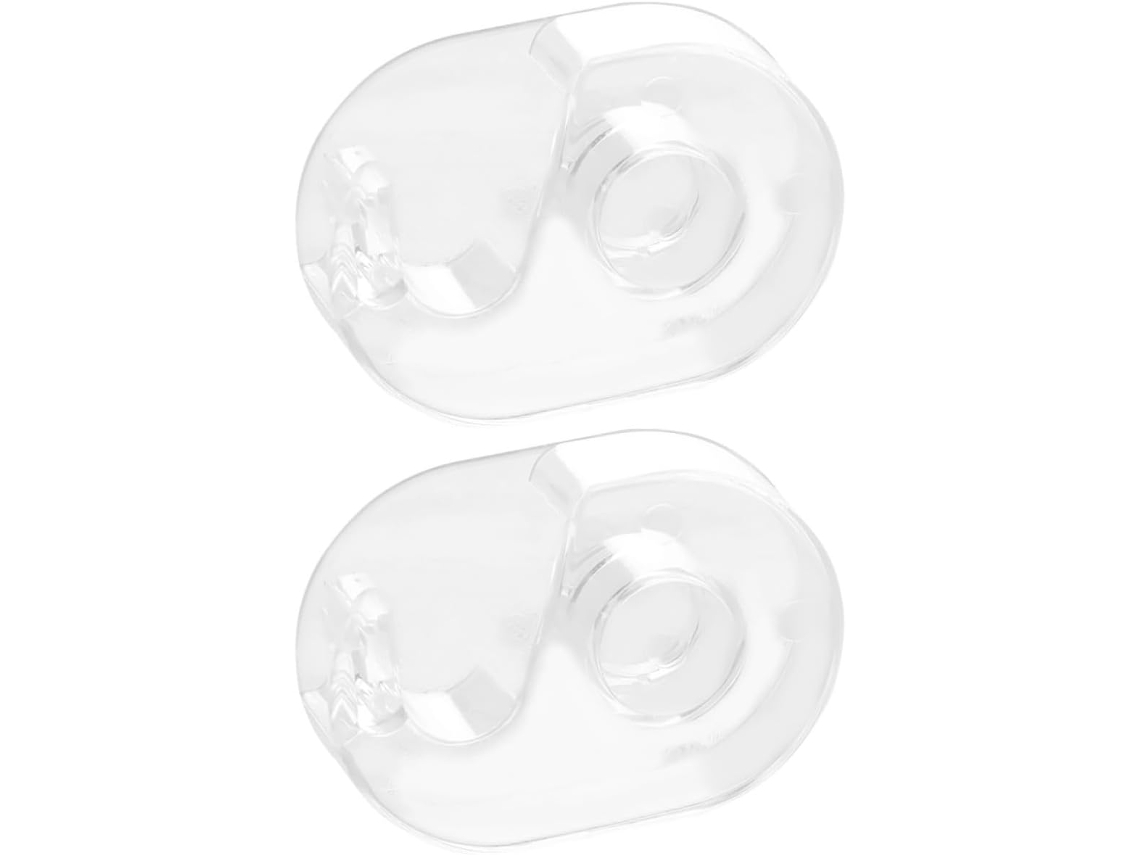 Dispensador portátil de fita adesiva Ipetboom, 2 unidades, para fita de 1,5 cm, cortador reutilizável, plástico.