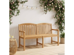 Vidaxl Banco Rosa Esculpido À Mão 179,5 X 61 X 90 Cm Natural