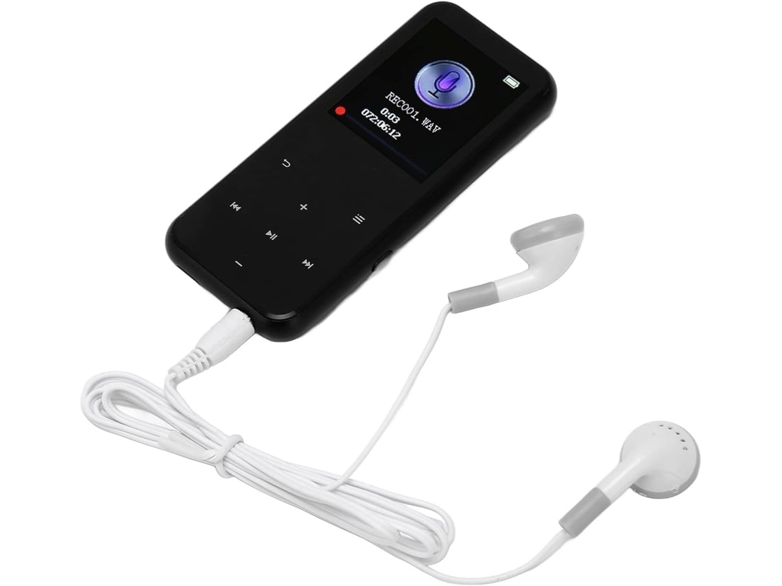 Leitor De Mp3 De 0,8 Polegadas Com Áudio 5.0, Rádio Fm E Suporte Para Livros.