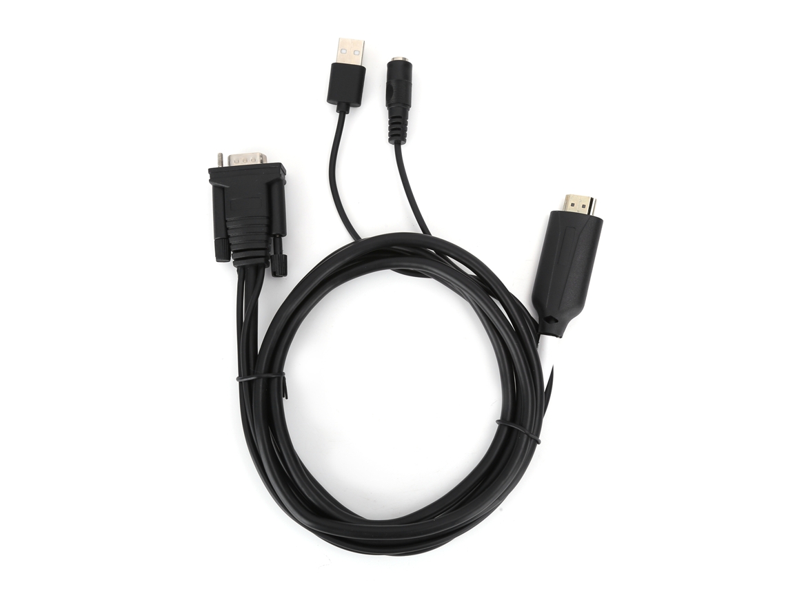 Conversor Hdmi para Vga LAXISCREED Hd 1080p 1,8m
