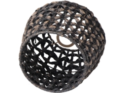 Luminária Pendente de Jacinto Natural, Estilo Vintage, Ideal para Quarto Ou Sala de Estar. SFUSHOS
