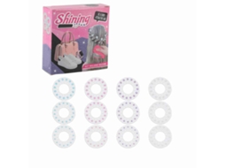 Brinquedo De Perfuração Com Glitter Diy Para Cabelo Brilhante Presente Para Meninas 12pcs