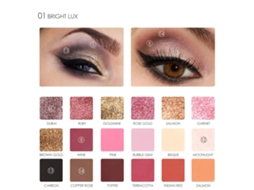 Paleta de sombras de ojos (Pearl Highlight, 18 colores)