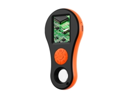 Microscópio Infantil Com Ecrã Ips 2.0", 500x E Capa De Silicone - Preto - Eifson