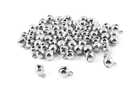 Conjunto De 100 Sinos Decorativos, Jedbesetzt, Metal, Prata Ehsttdh