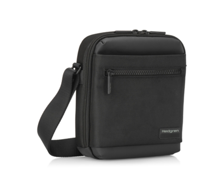 Bolsa de Cruzar Vertical em Preto 7 RFID HEDGREN App HNXT01