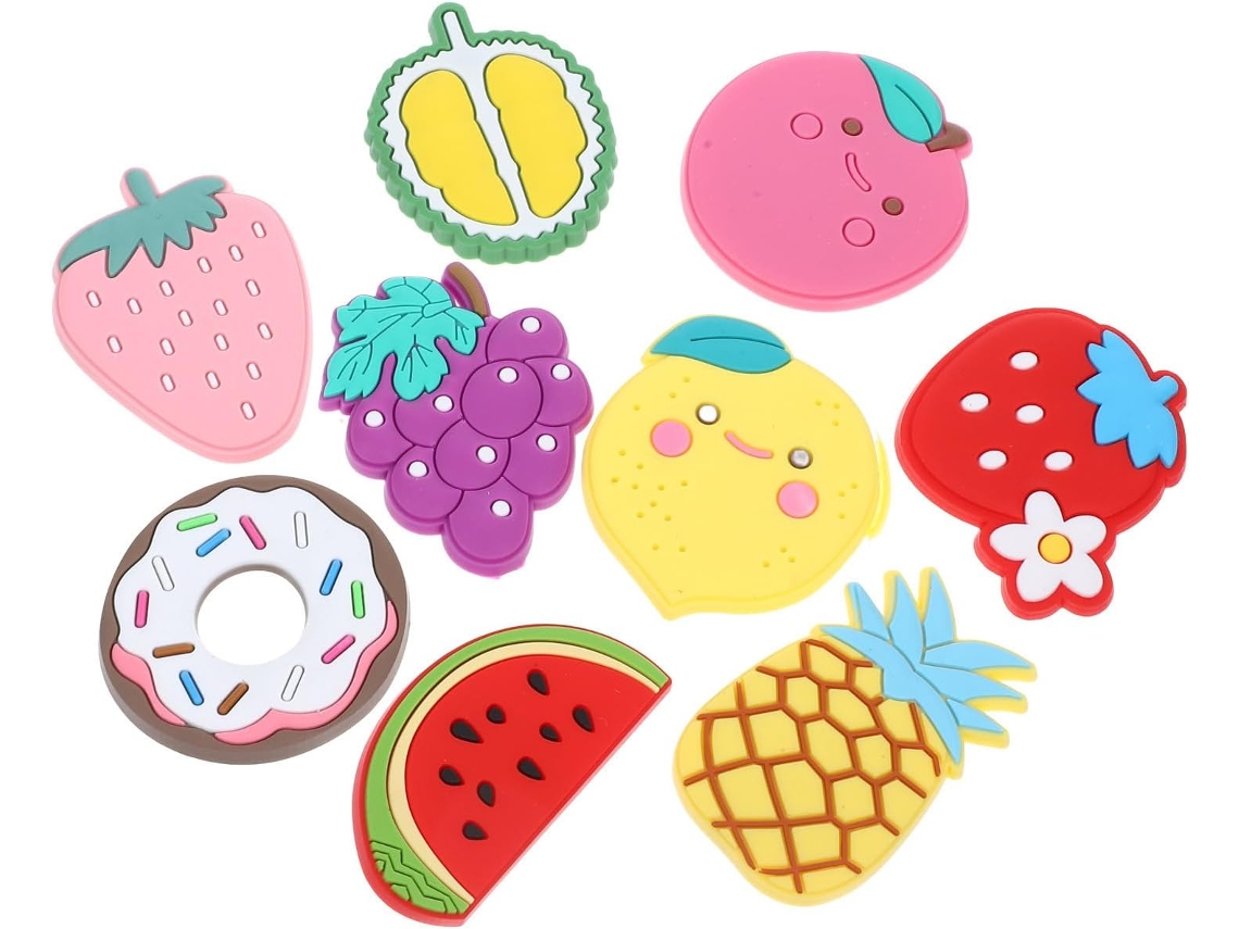 Ímãs De Frutas Para Geladeira, 9 Peças Decorativas