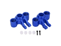 Suportes De Eixo Dianteiro E Traseiro De Rc Em Liga De Alumínio Universal Para Carros Rc Traxxas E Revo Vxl 1/16 Azul