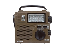 Gr 88p Fm/am/sw Receptor De Rádio De Manivela Recarregável Flash Vinta Radio Olysi Shop