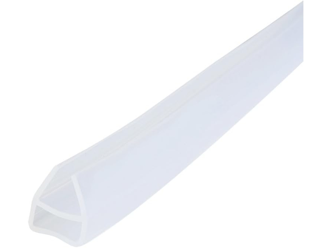 Vedação Transparente em Forma de U para Box Chuveiro, 98 Polegadas, Vidro 15/32 CHABERLU