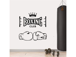 Adesivos De Vinil Muraux Gym Art Deco Gym Decoração Murale Boxing Club Papel de parede 57x57cm