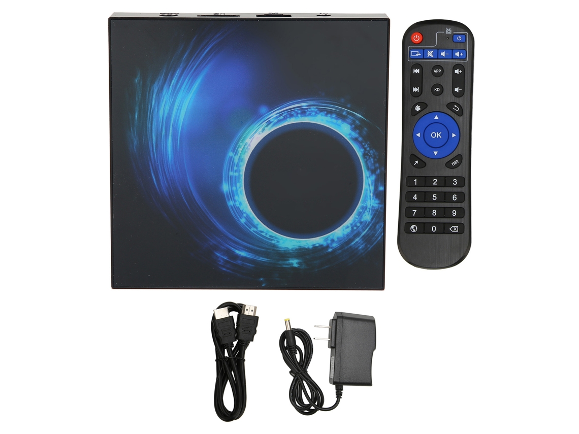 Caixa de TV Mali Android 10.0 com processador Quad Core | S/MARCA