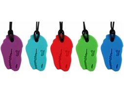 Colares De Mastigação Sensoriais, Barras Para Molar, Mordedores De Silicone Para Bebê, Exercícios Orais, Adequados Para Dentição*