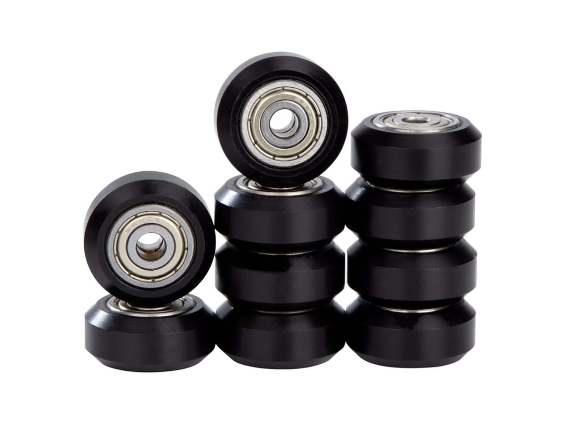 Polia Impressora 3d Com Rolamento 625zz Buraco 5mm Compatível Com Ender 3 Ender 5 Cr-10 Preta 10 Peças