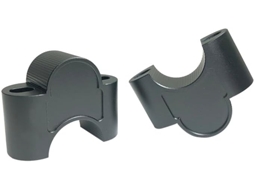 Adaptador de Extensão Guidão Motocicleta 28 Mm Compatível com Voge Fixação "um Design Profissional Prático