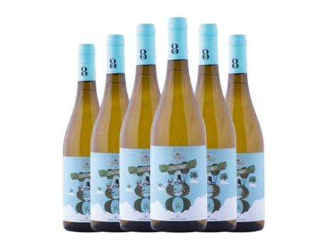 Vinho branco FINCA LA ESTACADA Ocho y Medio Chardonnay La Mancha (0.75 L - 6 Unidades)