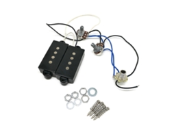 1 Conjunto de Captadores Humbucker para Baixo P de 4 Cordas, Peças para Baixo Elétrico AQUAFORGE