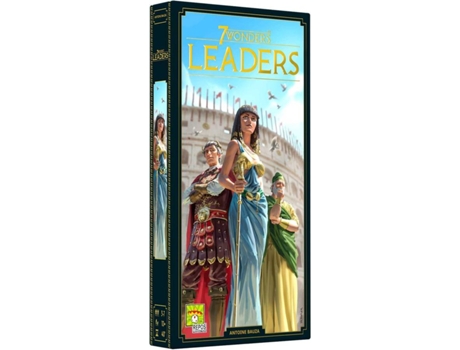 Jogo de Tabuleiro  6 Wonders 2nd Edition - Leaders Expansion (Idade Mínima: 10 anos - Inglês)
