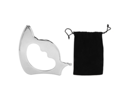 Placa Gua Sha Aço Inoxidável Massagem Modelagem Tecidos Moles