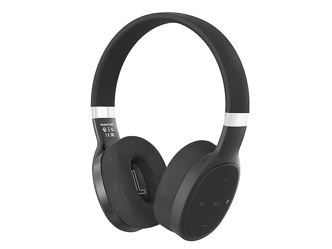 Auscultadores Bluetooth Vj087 Folding Wiress Black