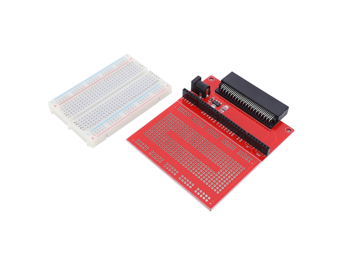 Placa De Expansão Prototipo V2 Módulo Breadboard Componente Eletrônico Micro Bit