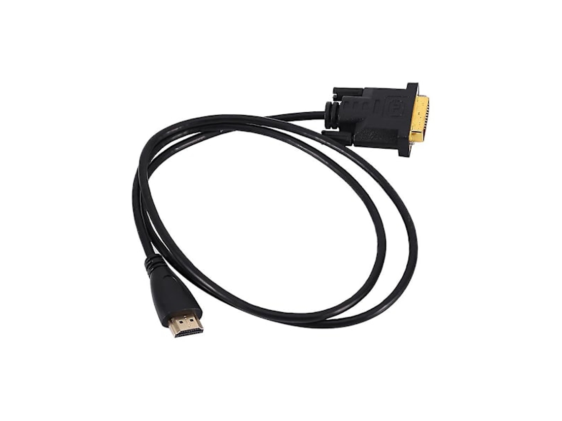 Cabo Adaptador Dvi para Hdmi Banhado a Ouro Hdtv Hd 1 M AQUAFORGE
