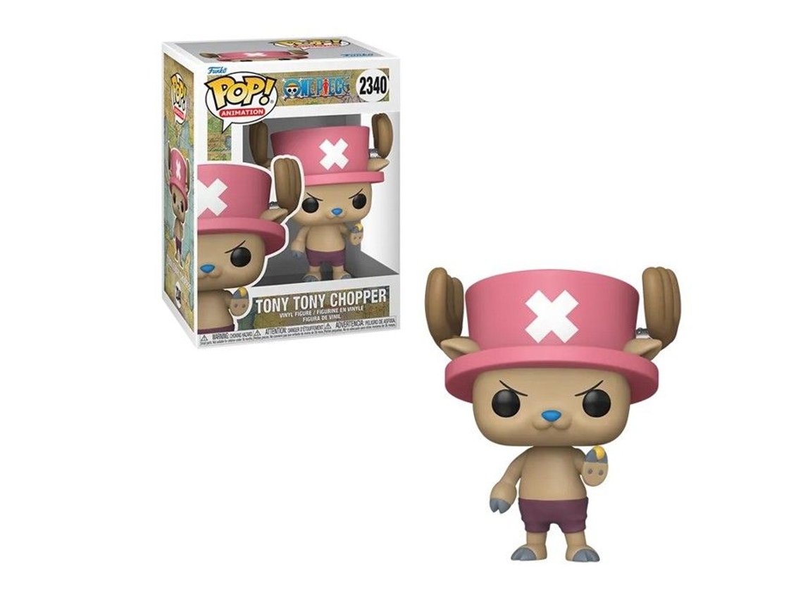 Figurinha Funko Pop One Piece Chopper Com Chapéu