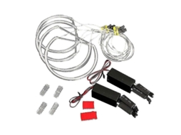 Anel De Luz Angel Eye Ccfl Led Branco 4x Para Bmw E46 3 Série Sem Projetor 12v Luz Branca