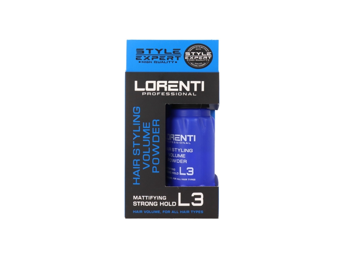 Pó Modelador de Volume para Cabelo L3 Fixação Forte 30g Lorenti