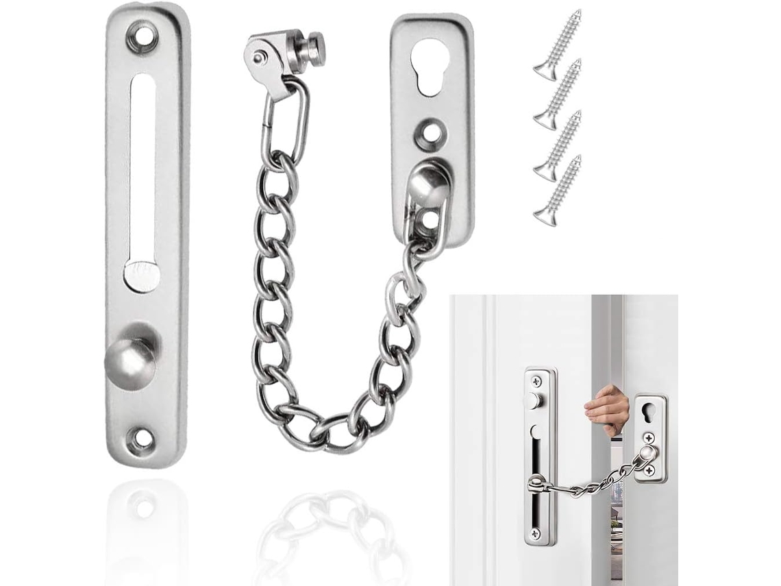 Corrente De Segurança Para Porta, Porta Deslizante.