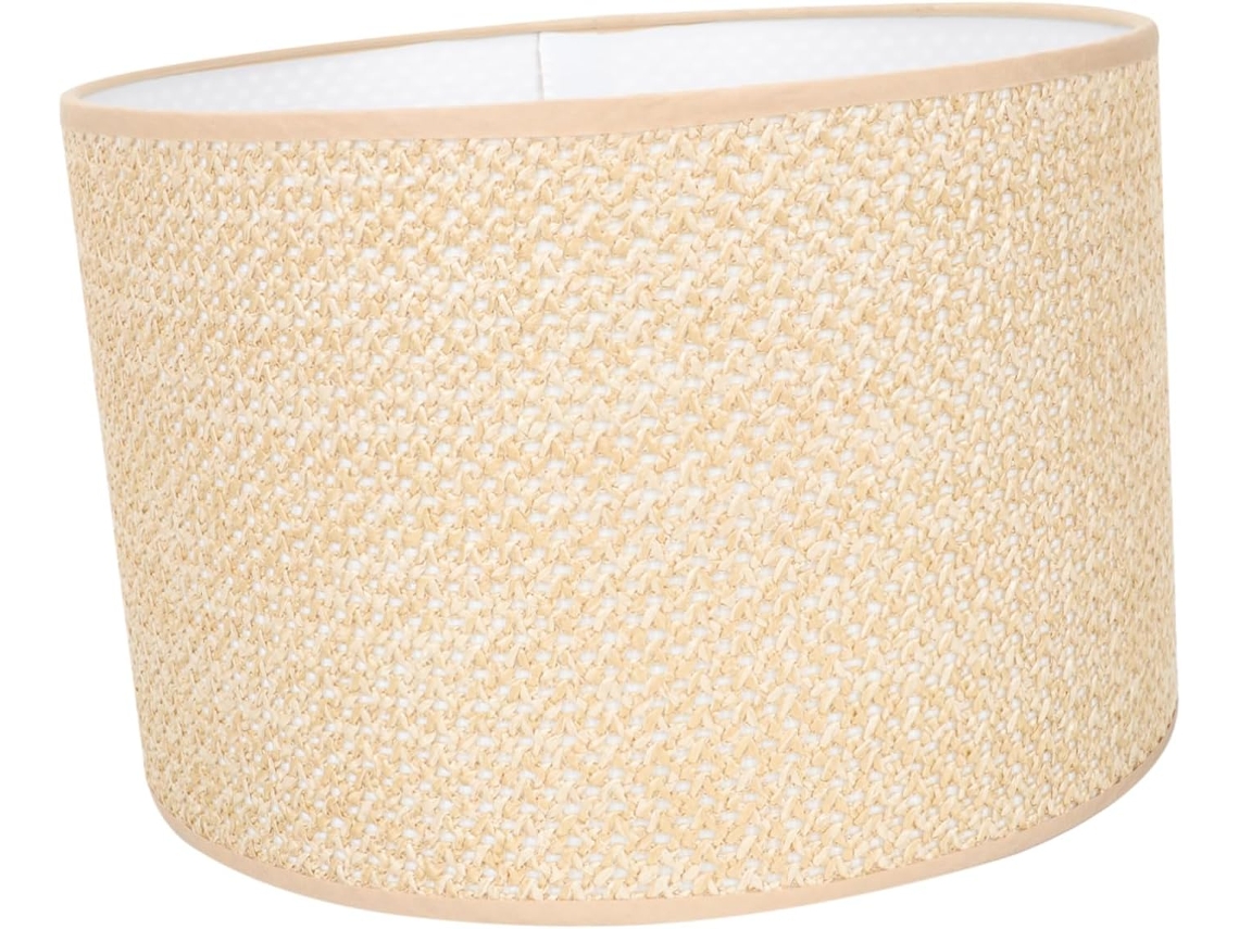 Luminária de Teto Amarela Trançada em Plástico para Pendentes, Luz Decorativa e Suave. SFUSHOS