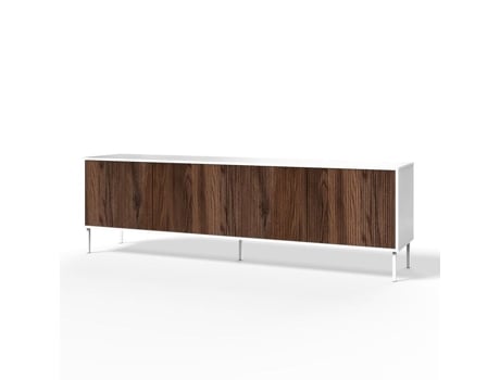 Buffet 4 Portas Budapest S Branco/chêne Rio Aqa Design
