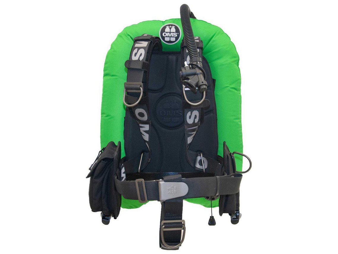 Oms Colete de Mergulho Ss Smartstream Signature com Performance Mono Asa 32 Lbs