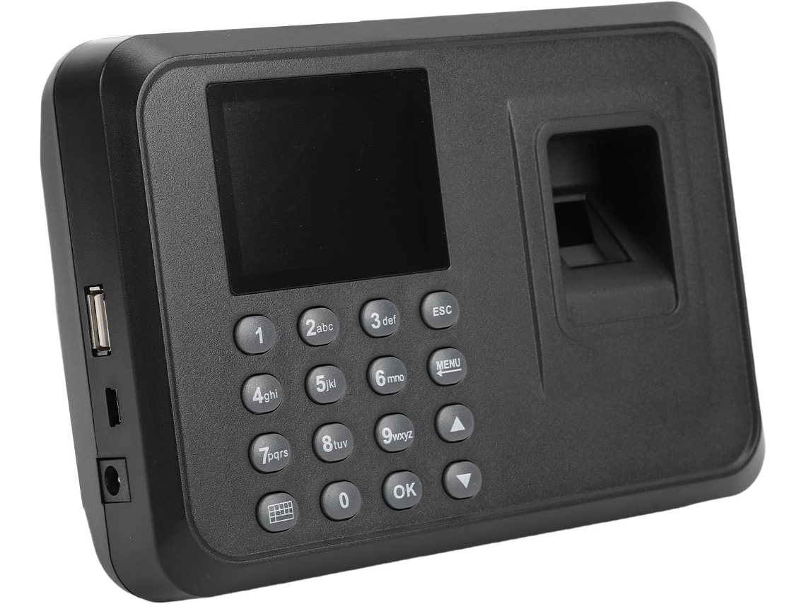 Relógio De Ponto Para Funcionários Com Verificação Dupla Conexão Usb