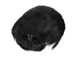 Peruca Masculina Vintage Preta Estilo Punk, Peruca para Cosplay, Peruca Estilosa para Homens TAISHENGDA