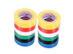 Luxshiny 12 Rolos De Fita Isolante Pvc Para Uso Elétrico Externo