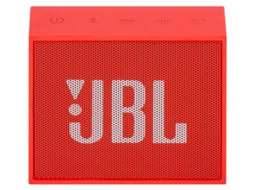 Coluna Bluetooth JBL Go (3 W - Autonomia: 5 h - Vermelho)