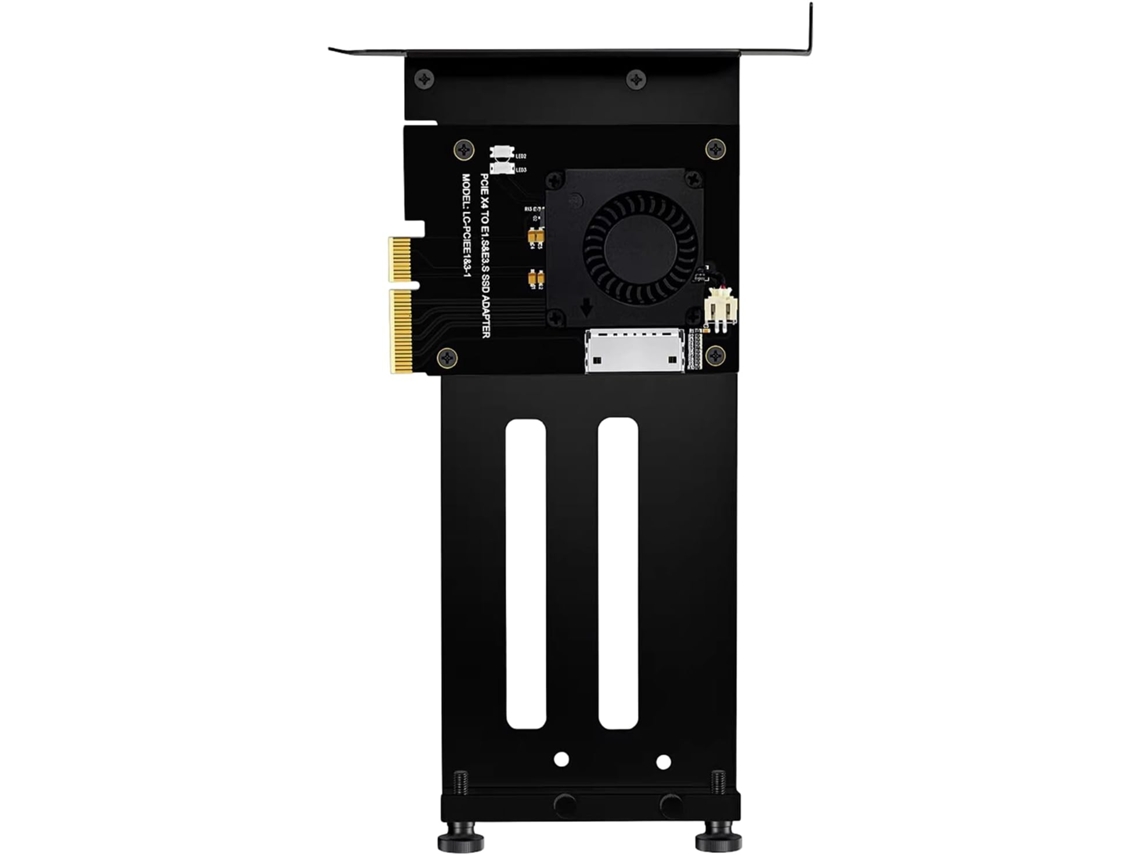 Conversores Pcie 5.0 E1s Genéricos Com Ventoinha Integrada