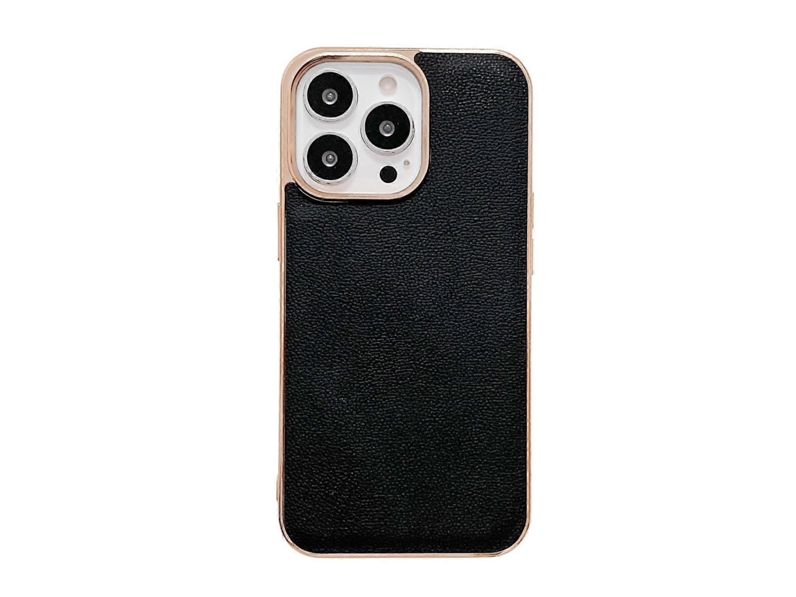 Lurelia Capa Iphone 14 Pro Max Couro Tpu Galvanoplastia
