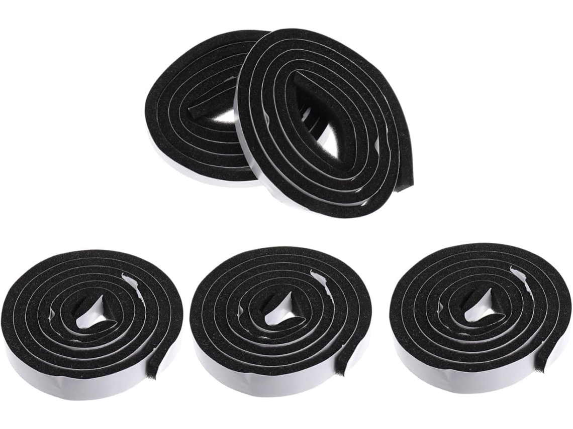 Conjunto Com 10 Tiras Adesivas De Vedação Em Eva Para Portas E Janelas