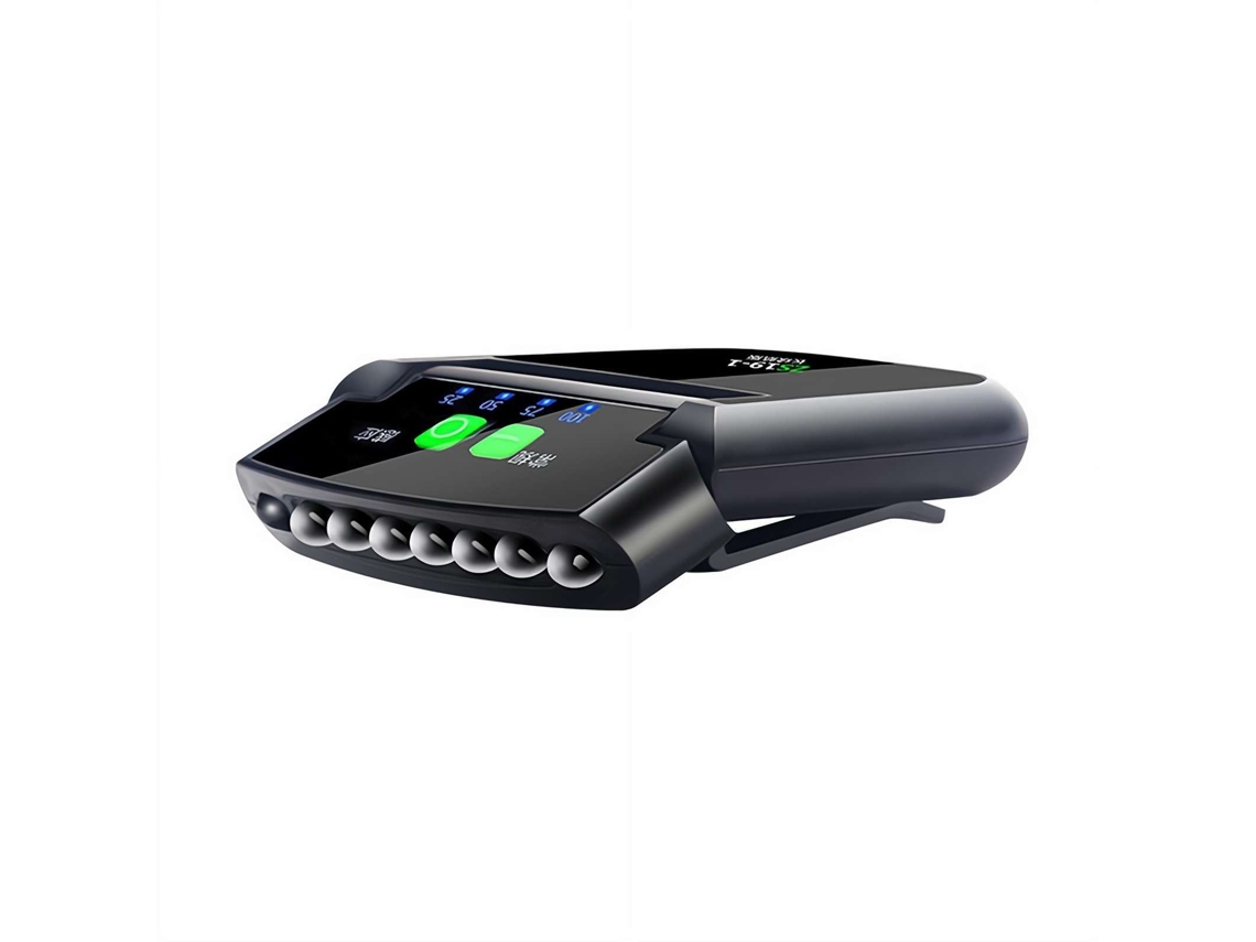Luz Led Para Boné Chronus Com 6 Leds Sensor E Carregamento Usb