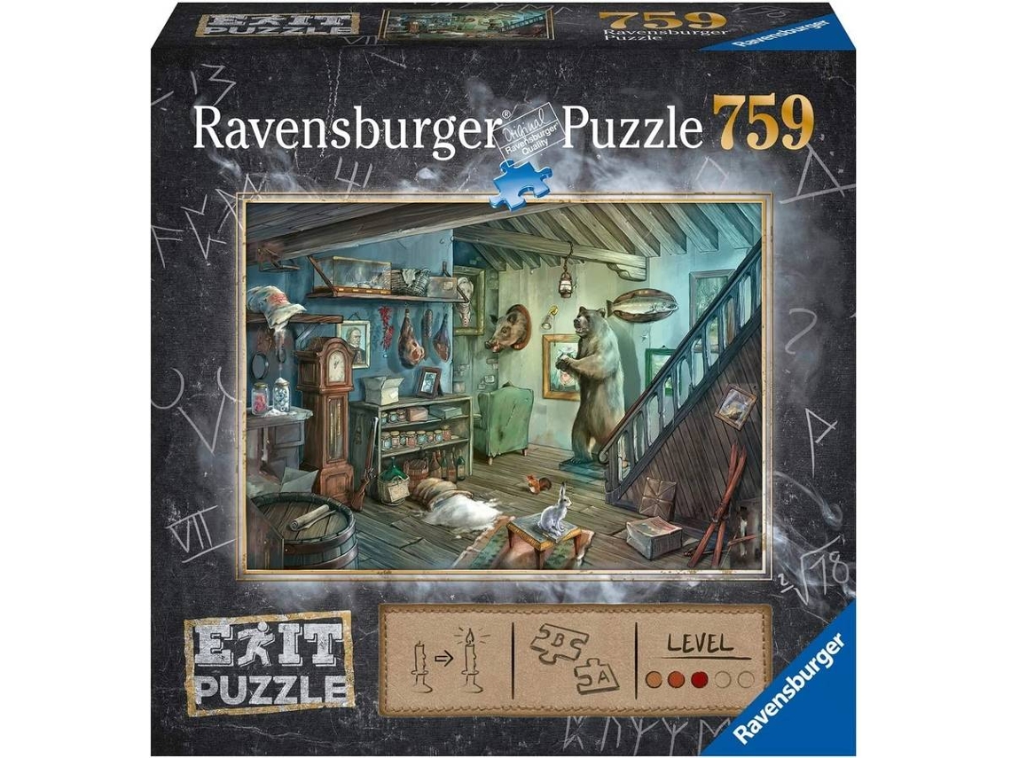 Puzzle RAVENSBURGUER Escape Forbidden Basement (759 Peças)
