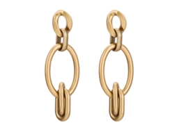 Brincos Pendentes Dourado Placado Acessório Feminino