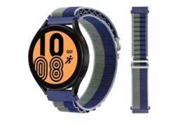 Bracelete Alpine G-Hook Ajustável Samsung Gear S2 Classic Verde e Azul