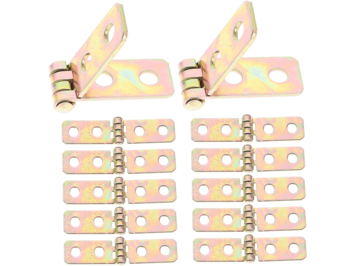 12 Pequenas Para Caixas E Armários De Madeira, Longas Ferro 60x13mm,