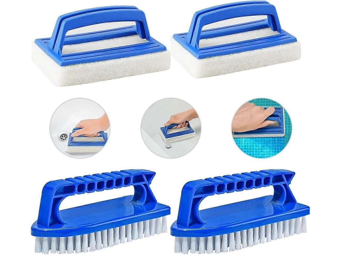 Escovas Para Limpeza De Piscina Com Cabo