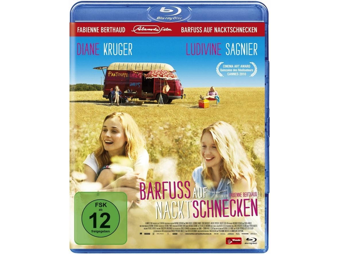 Blu-Ray Barfuss auf Nacktschnecken Alemão, Francês